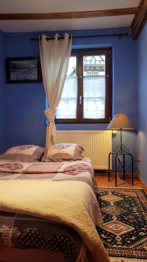 GITE A LA PETITE FONTAINE-PLAIN PIED-MAISON ALSACIENNE RENOVEE AVEC PASSION-4 PERS-4nuitées minimum Langensoultzbach Esterno foto